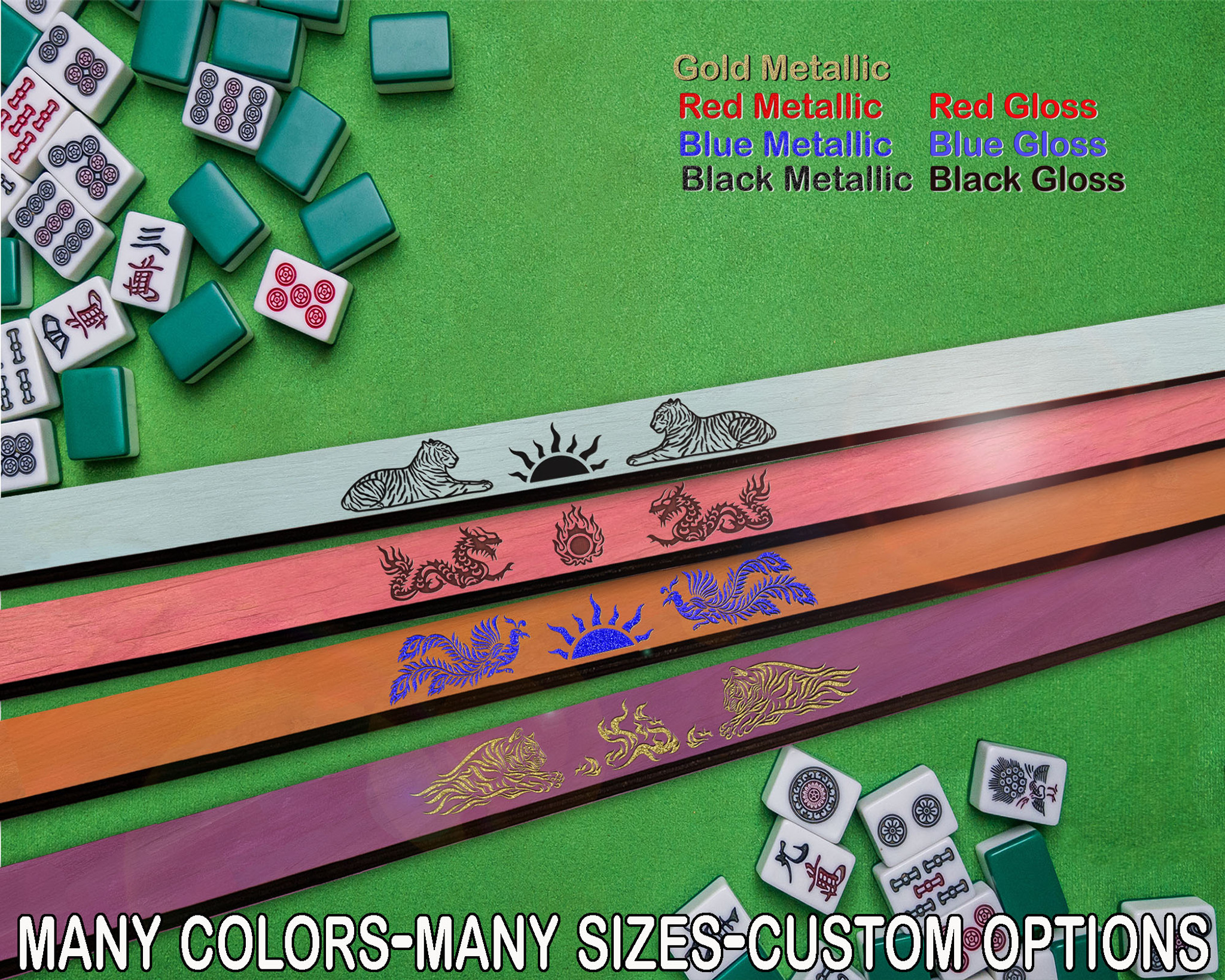 The Mahjong Line: Custom Luxury Mahjong Tiles & Stylish Accessories