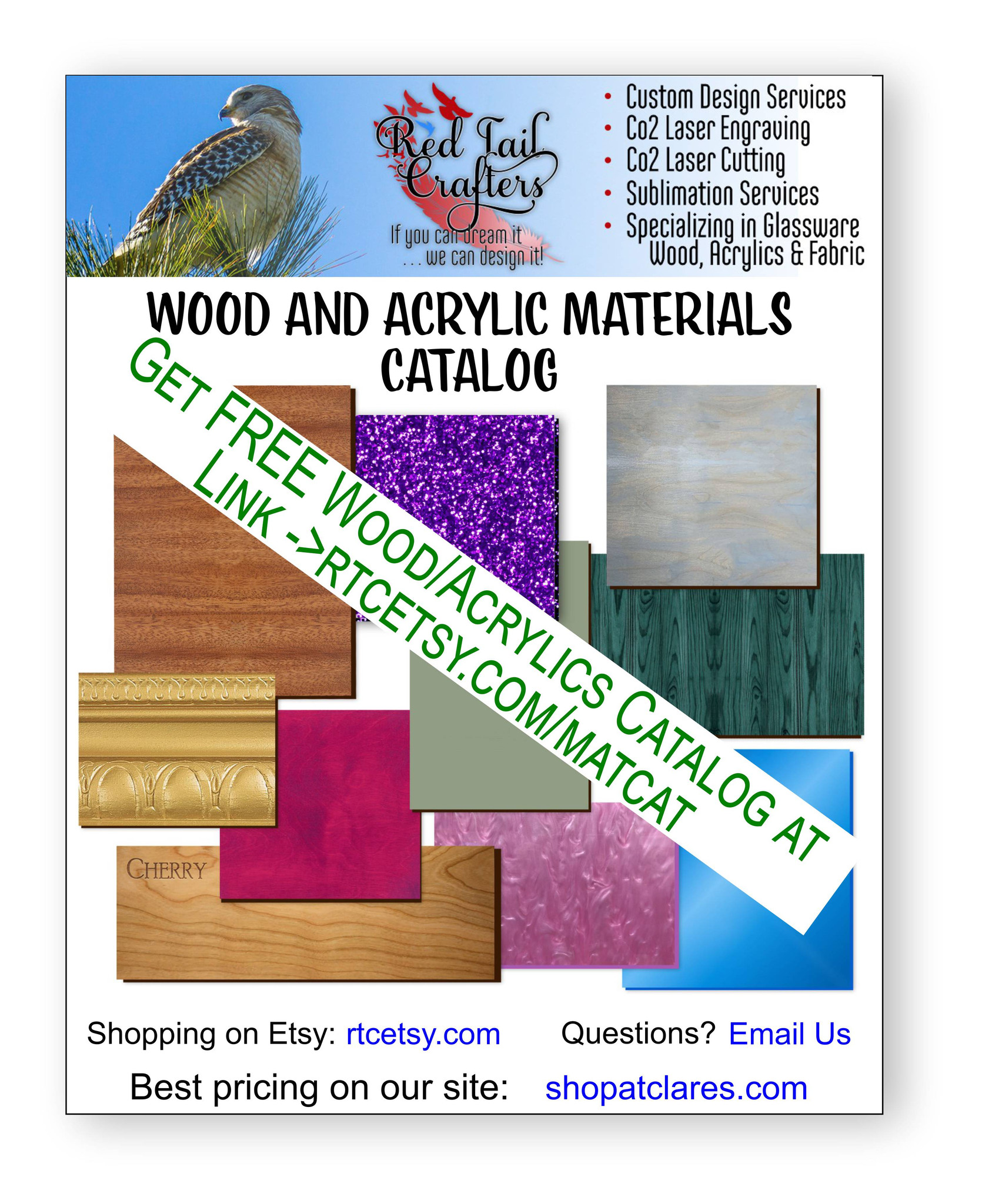 Hardwood MDF 1/4in Natural Prefinished for Crafting, Glowforge & Lasering
