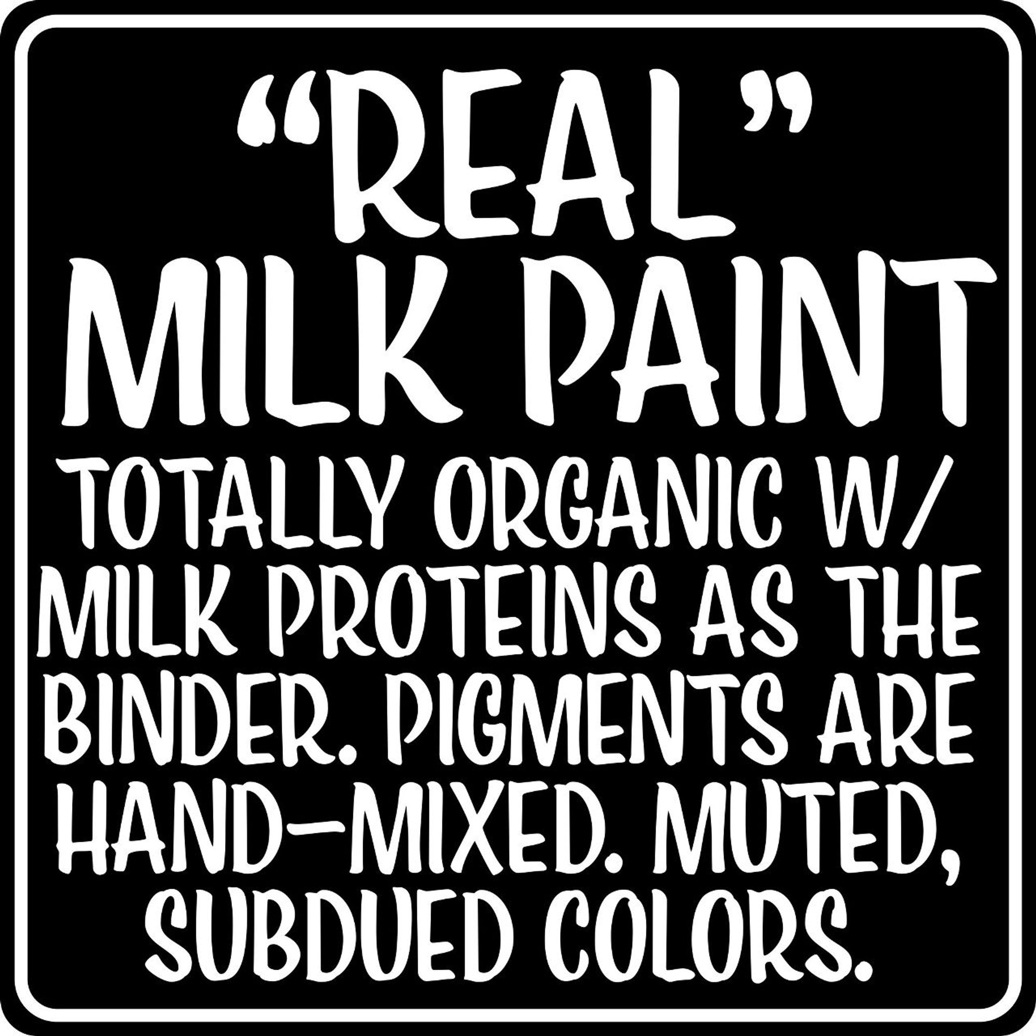 Real Milk Paint - Blacks