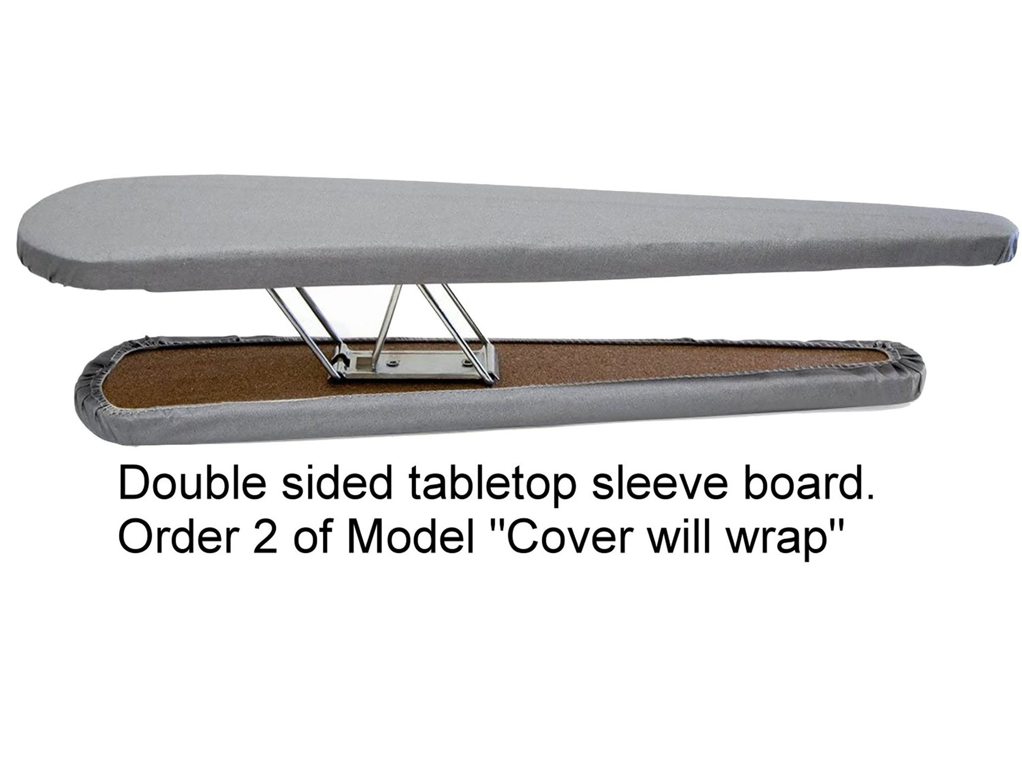 Steam-Press Table-Top Ironing Board Quality Replacement Cover Plus 6mm  Underlay Pad (all brands/models) by Shop At Clares