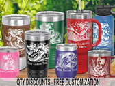 1pc:MAGICAL MERMAIDS .Laser-Etched Insulated Tumbler (08)