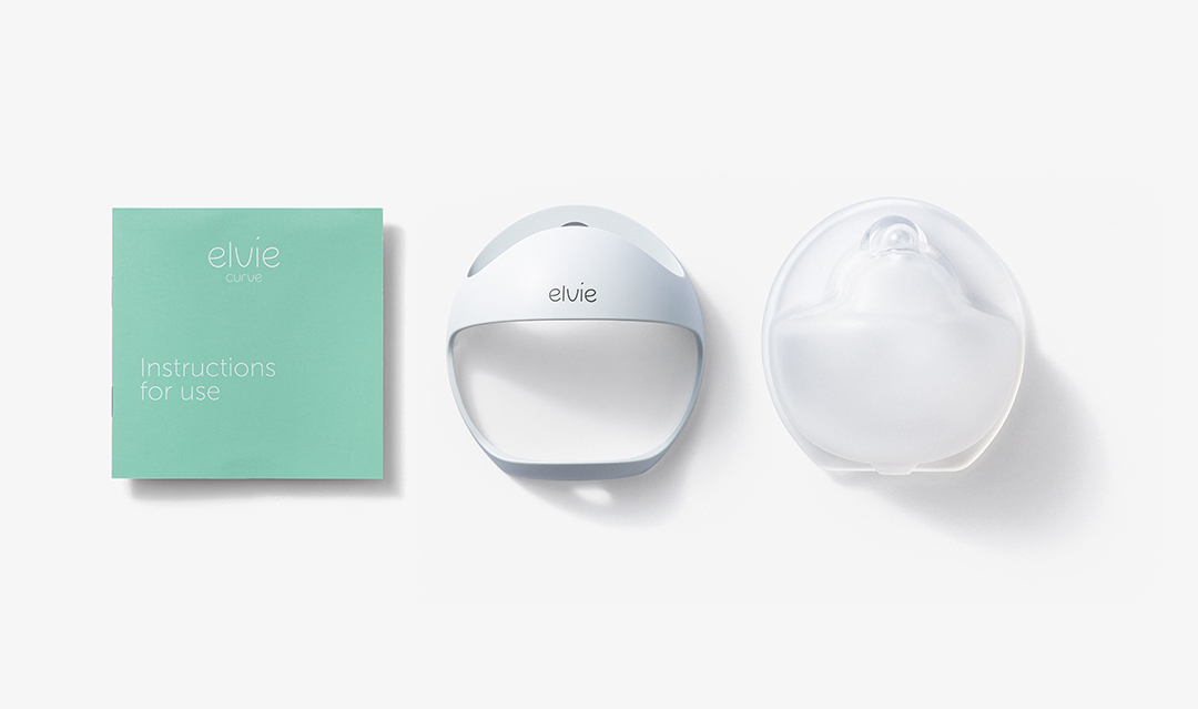 Elvie Curve  Manual In-Bra Breast Pump