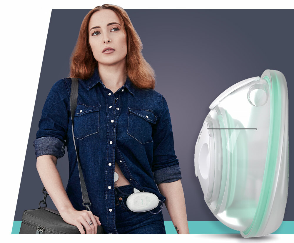 Elvie Stride is a hospital-grade breast pump that can be worn under clothes