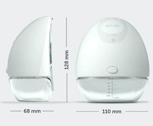 Elvie Pump | Hands-Free Breast Pump with Smart Features