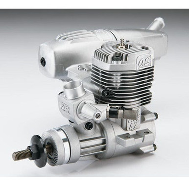 OS Engines MAX 46AX II .46 Nitro Aircraft Engine with E-3071 Silencer, OSM15490