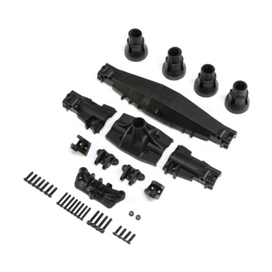 Losi Complete Rear Axle Housing Set, LMT