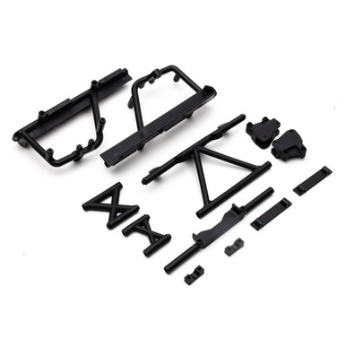 Axial Cage Supports, Battery Tray, Black, RBX10, Clearance