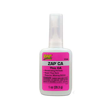 ZAP Thin CA Glue, 1oz, Part PT-08