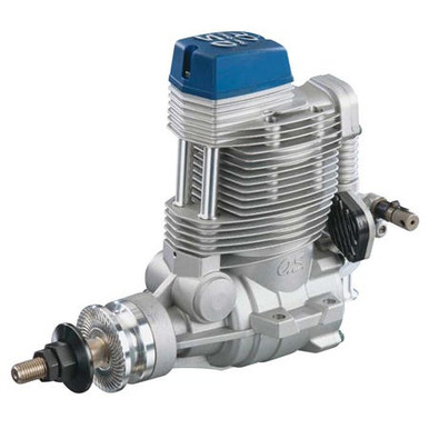 OS Engines FSA155P Alpha Series Pumped Four Stroke Aircraft Engine, 1.55 Size with F6020 Silencer