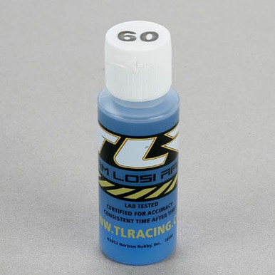 TLR Silicone Shock Oil, 60wt, 2oz
