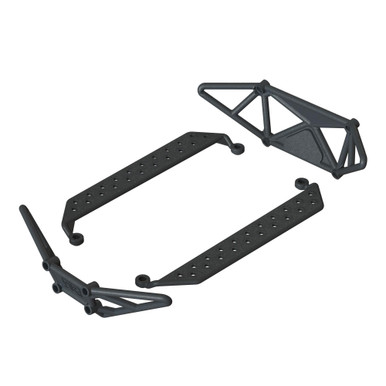 Arrma Bumper And Side Step Set, Fireteam, AR320692