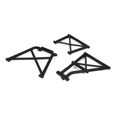 Losi Rear Bumper Brace Set (3), 5IVE-T