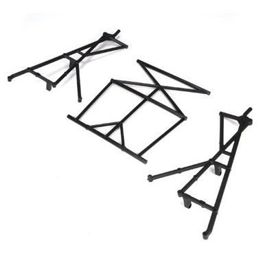 Losi Rear Top and Side Cage Set, 5TT