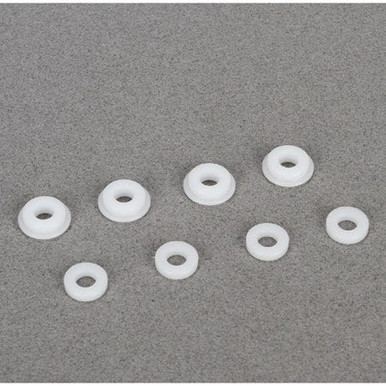 TLR Shock Guide and Bushing, 8pcs, 8X