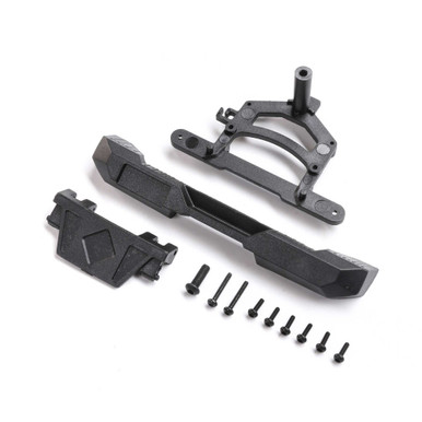 Axial Rear Bumper and Hinge, SCX24 Bronco