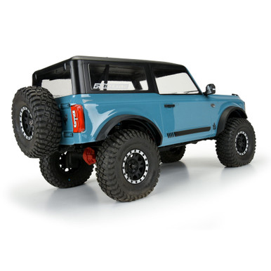 Proline 1/10 2021 Ford Bronco Clear Body Set, 11.4inch Crawlers, PR3569-00, Final Clearance