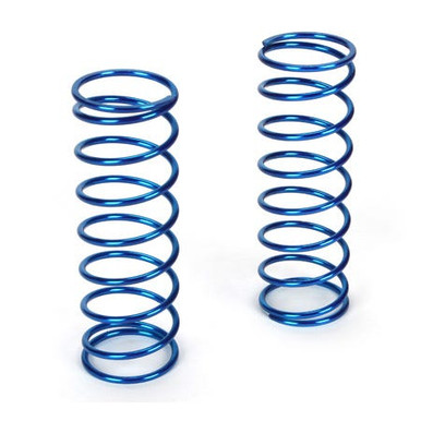 Losi Front Springs 11.6lb Rate, Blue Pair, 5IVE-T
