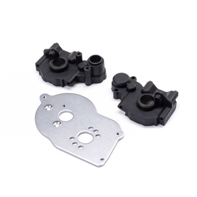 Losi Transmission Case and Motor Plate, Mini Drag, Clearance