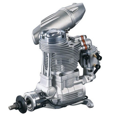 OS Engines GF40 Gasoline Four Stroke Aircraft Engine, 40cc, with F6040 Silencer, OSM39400