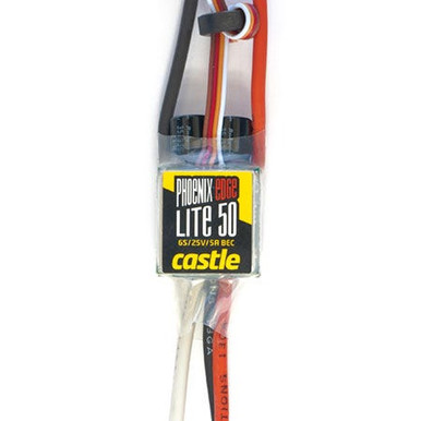 Castle Creations Phoenix Edge Lite 50A Brushless ESC, 010-0113-00