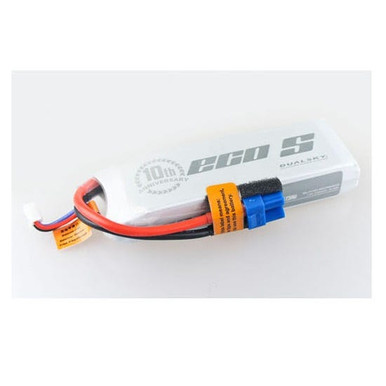 Dualsky 2700mah 2S 7.4v 25C ECO LiPo Battery with XT60 Connector