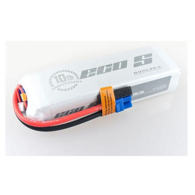 Dualsky 4000mah 4S 14.8v 25C ECO LiPo Battery with XT60 Connector