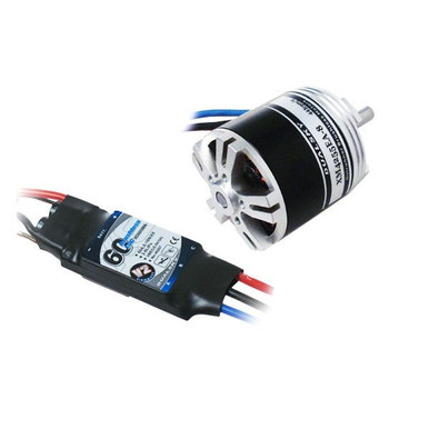 Dualsky 50E Tuning Combo with ECO4120C V2 560kv Motor and 80A ESC