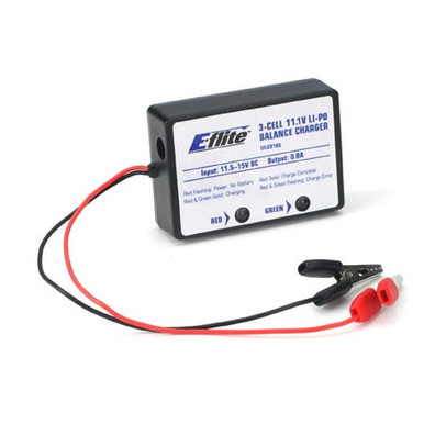 E-Flite 3-Cell LiPo Balancing Charger, 0.8A