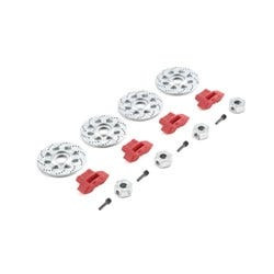 Losi Hex, Rotor, Caliper and Pin Set (4), Baja Rey