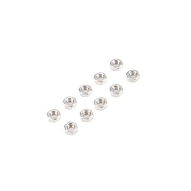 Losi Flat Nut, M3 x 0.5 x 5mm (10)