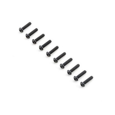 TLR Button head Screws, M2 5x10mm, 10pcs, 8X Elite