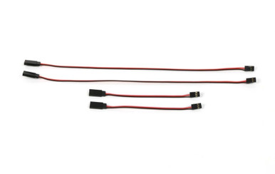 Flex Innovations 4 channel Aileron Servo Extension Kit, Mamba 10, FPM327012, Clearance
