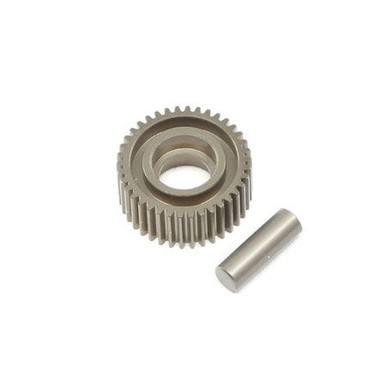 TLR Aluminum Idler Gear & Shaft, Laydown- 22 4.0