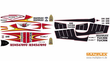 Multiplex Decal Set, Tucan, Final Clearance