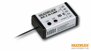 Multiplex Receiver Rx-5 M-Link Id 1 2.4 Ghz