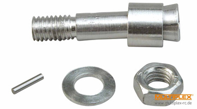 Multiplex Prop Adapter for Elapor Spinners, 5mm Motor Shaft, 6mm Prop Shaft