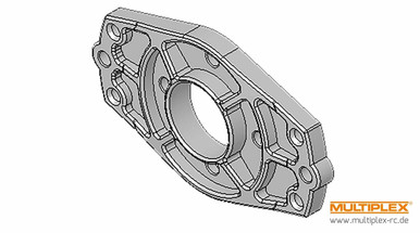 Multiplex Aluminum Engine Mount, AcroMaster