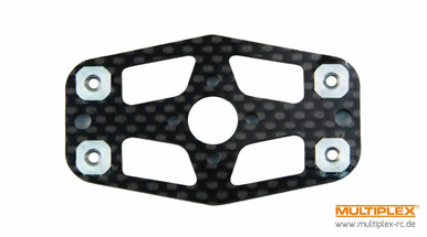 Multiplex Carbon Motor Mount, 4mm, ParkMaster Pro