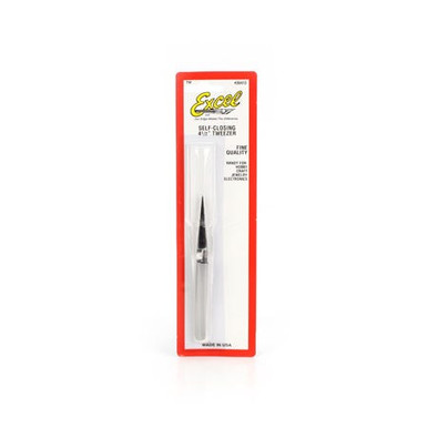 Excel SS Tweezer,4-1/2" Self Close