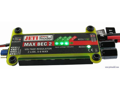 Jeti Model MAX BEC 2 12A/20A Voltage Regulator