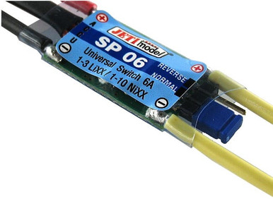 Jeti Model SP 06 Universal Switch, 6A/10A, 3S Max Input