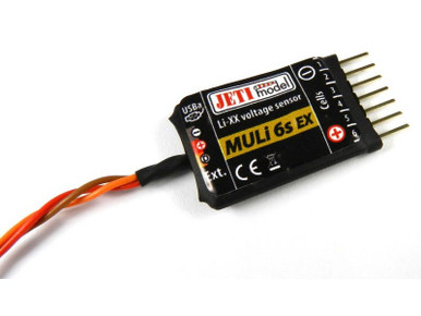 Jeti Model MULi 6S EX LiPo Battery Monitoring Sensor, JEX-MULI6S-M