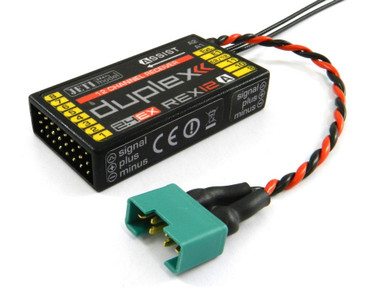 Jeti Model REX 12 Assist Receiver with Telemetry and Stabilisation