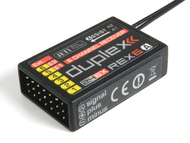 Jeti Model REX 6 Assist Receiver with Telemetry and Stabilisation