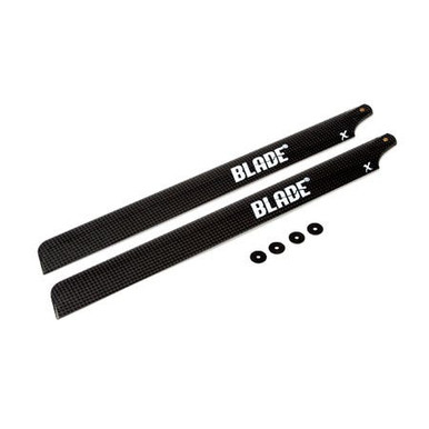 Blade 325mm Carbon Fibre Main Blade Set with - Washers, B450 X