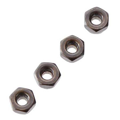 Arrma Nylon Nut, 2.5mm, 4 Pieces, AR715008