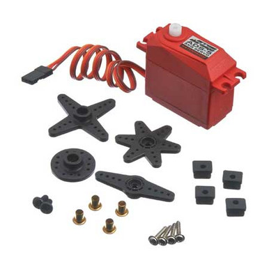Arrma ADS-5, V2, 5kg, Waterproof Servo, Red, AR390133