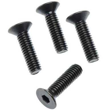 Arrma Flat Head Hex Machine Screw, 4x15mm, 4 Pieces, AR722415