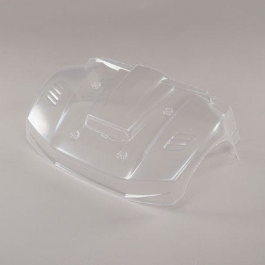 Losi Front Hood section, Clear, 5ive-T 2.0