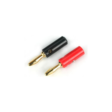 E-Flite Gold Banana Plug Set with Screws